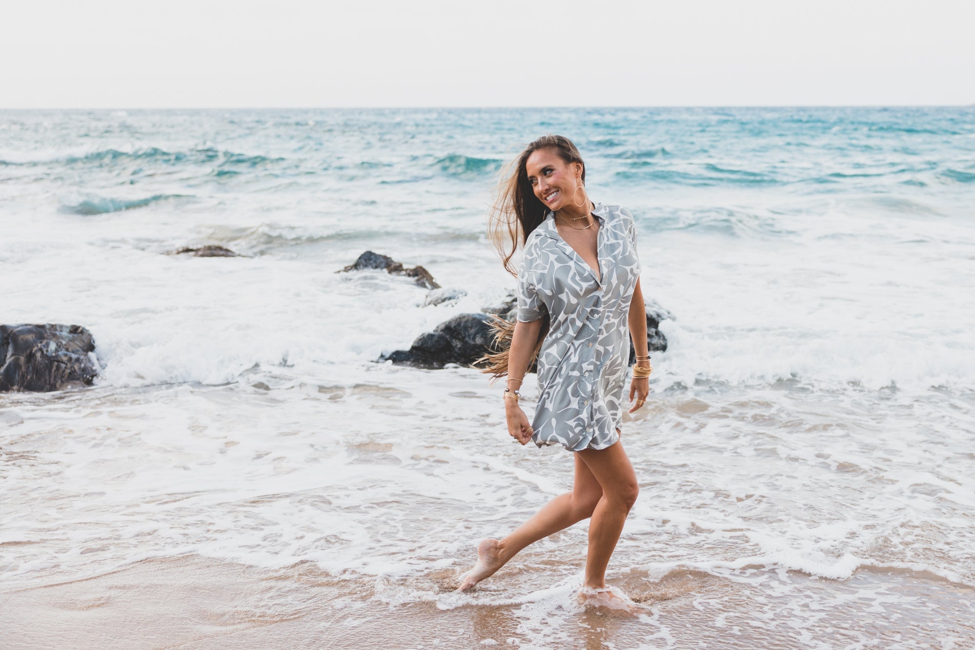 The Maui Shirt Dress - KEANI HAWAI`I The Maui Shirt Dress - KEANI HAWAI`I