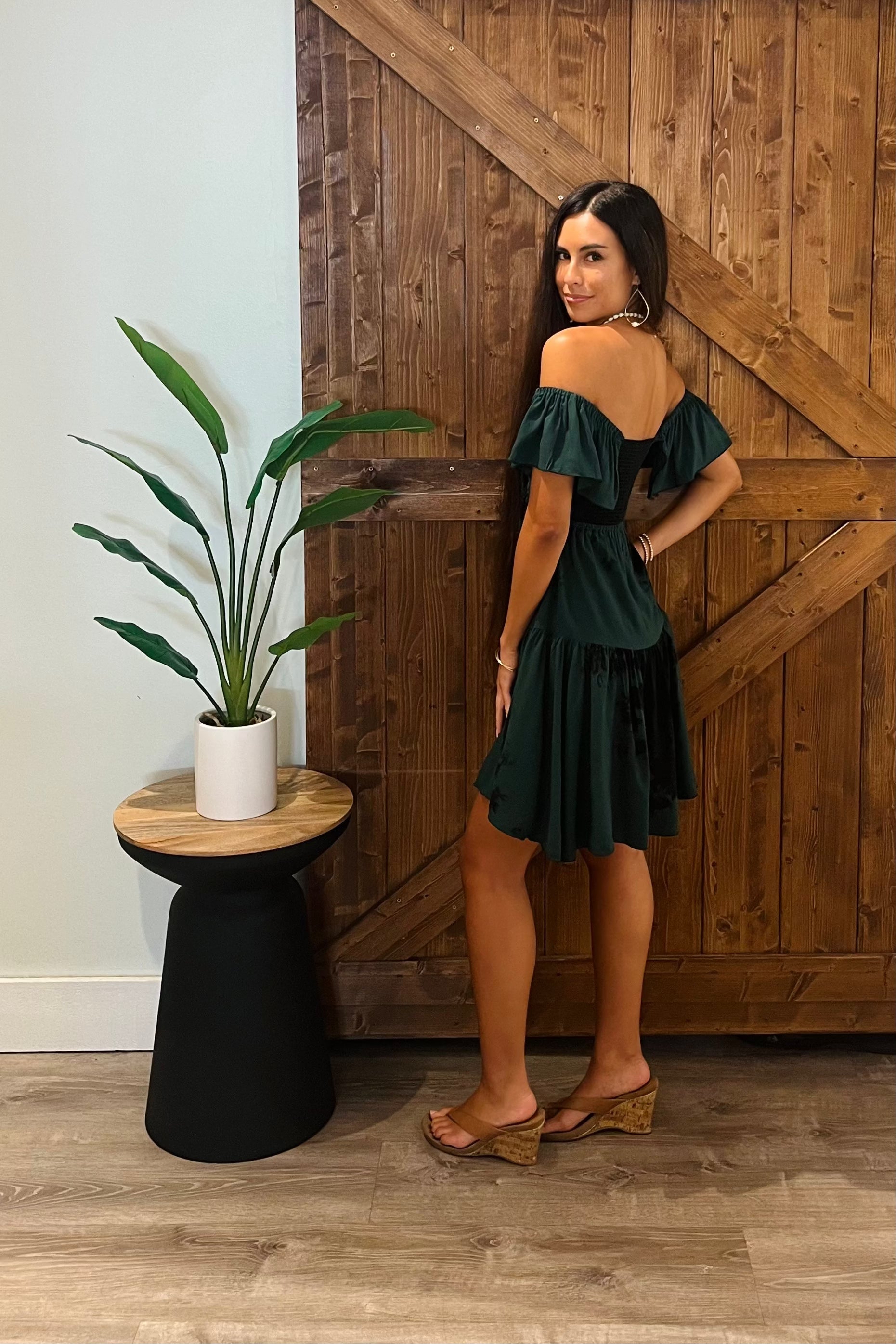 Quinn Dress / Kelp Khush Clothing