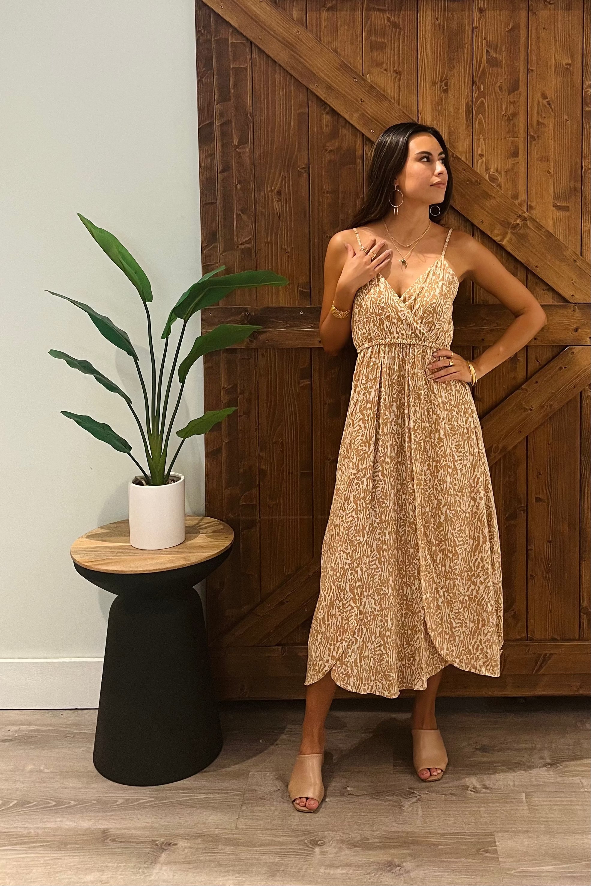 Aya Dress / Woodsy Stone Khush Clothing