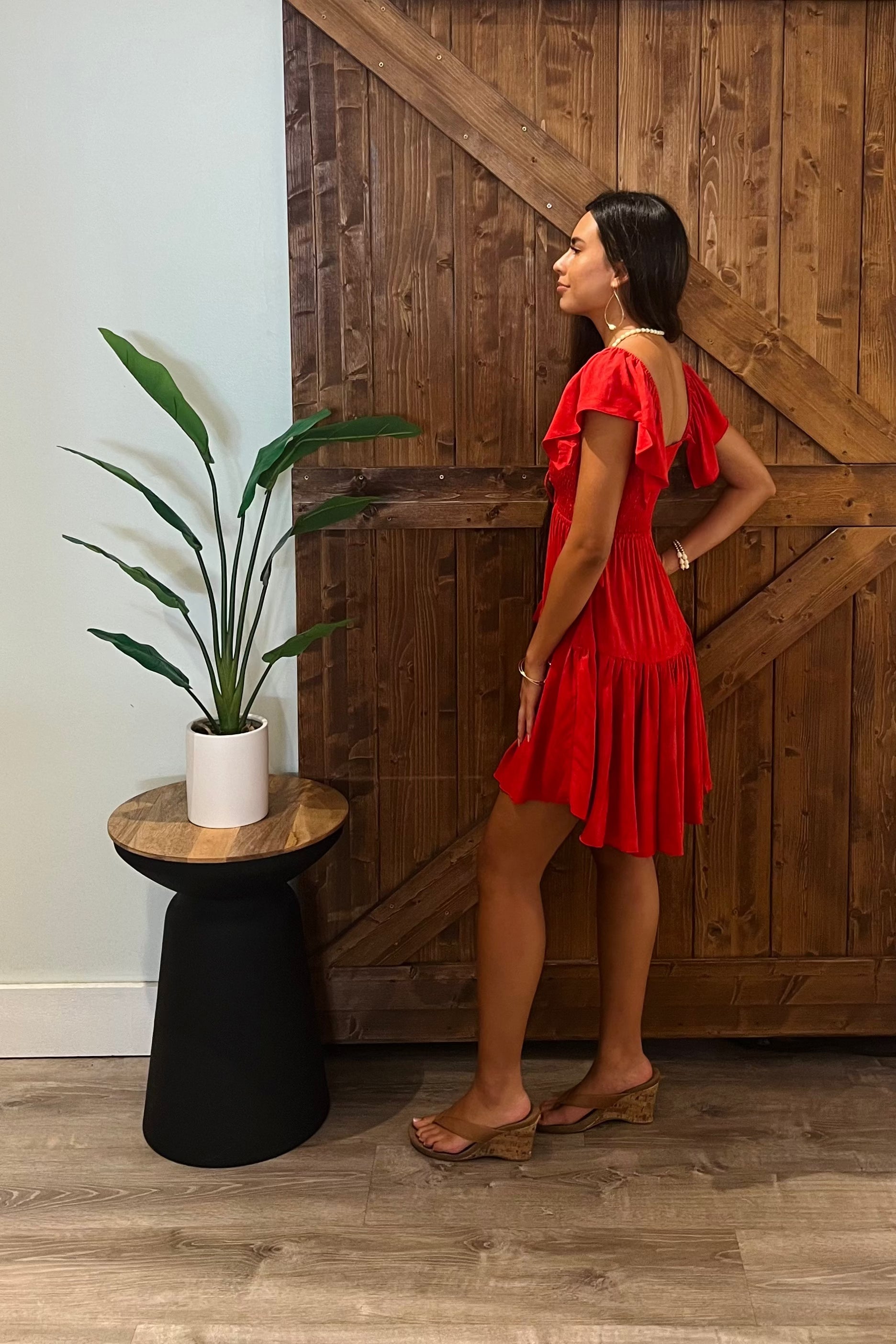 Quinn Dress / Hibiscus Khush Clothing