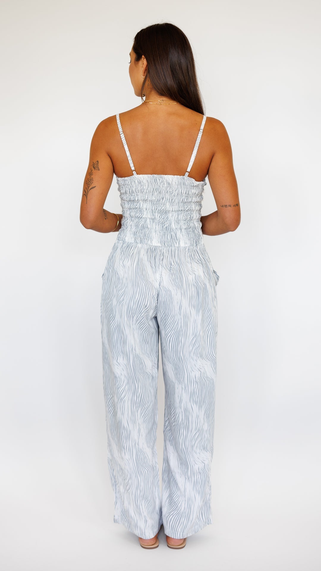 Jade Jumpsuit / Wavy Grey Khush Clothing