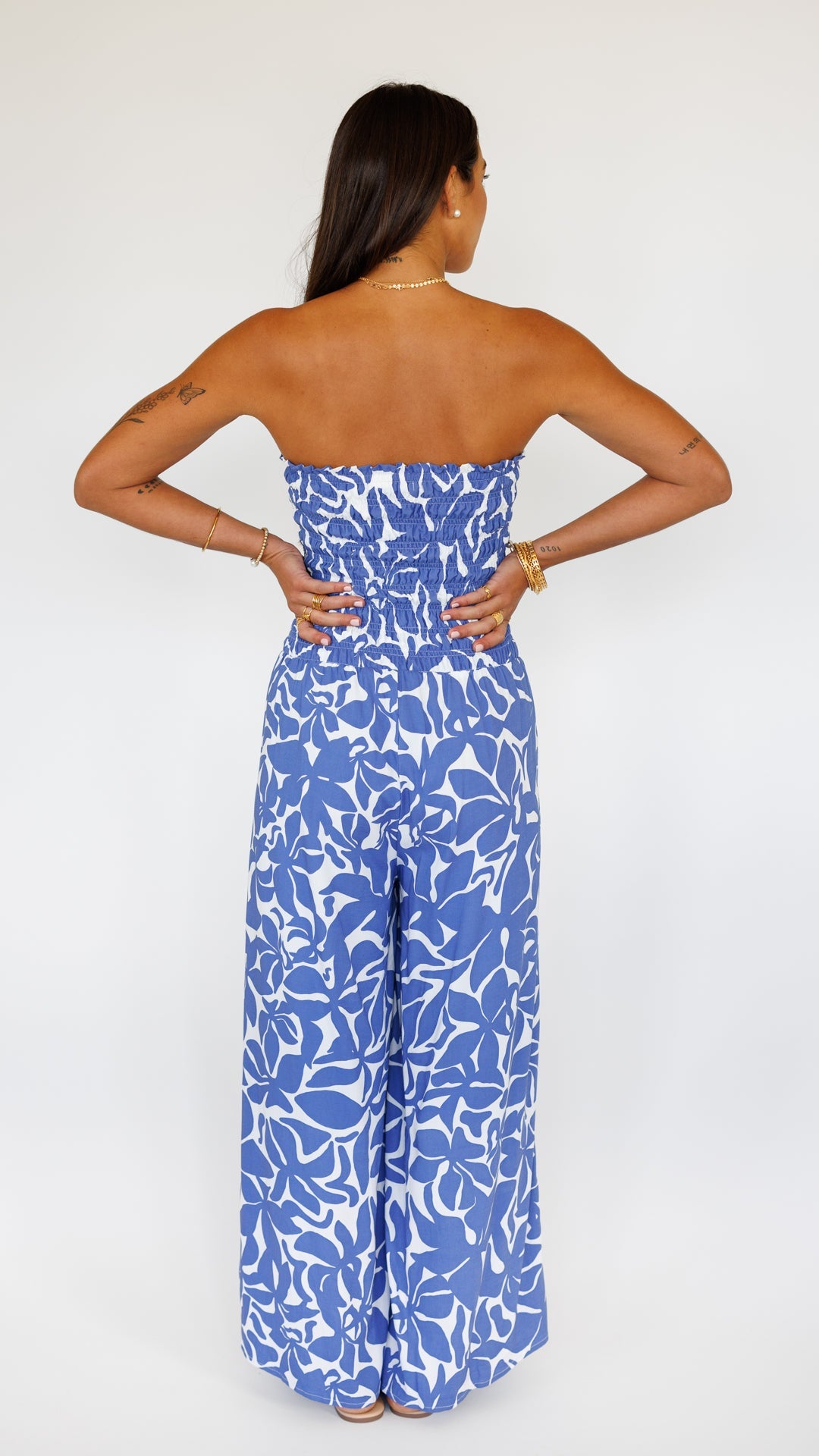 Lawai Jumpsuit / Honolulu Blu Khush Clothing