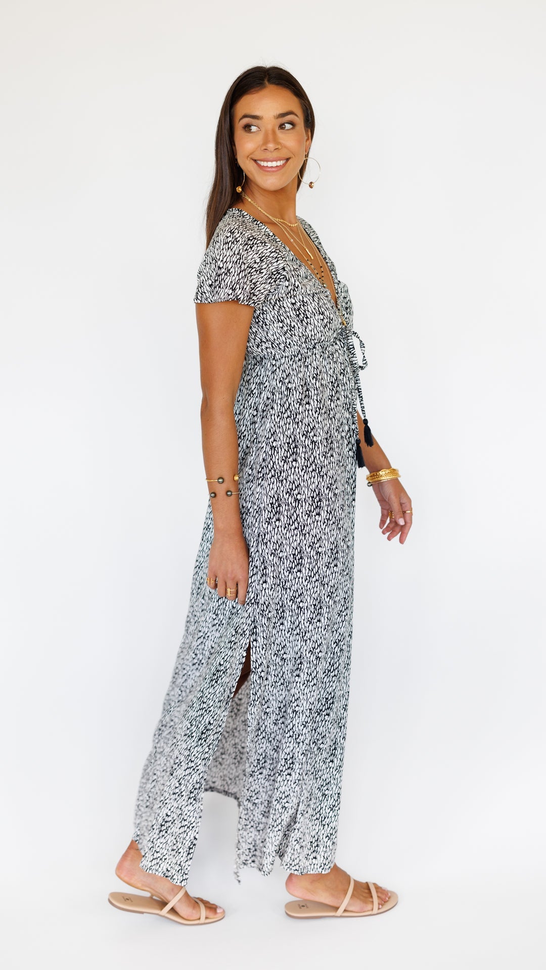 Leilani Dress / Mamba Black Khush Clothing