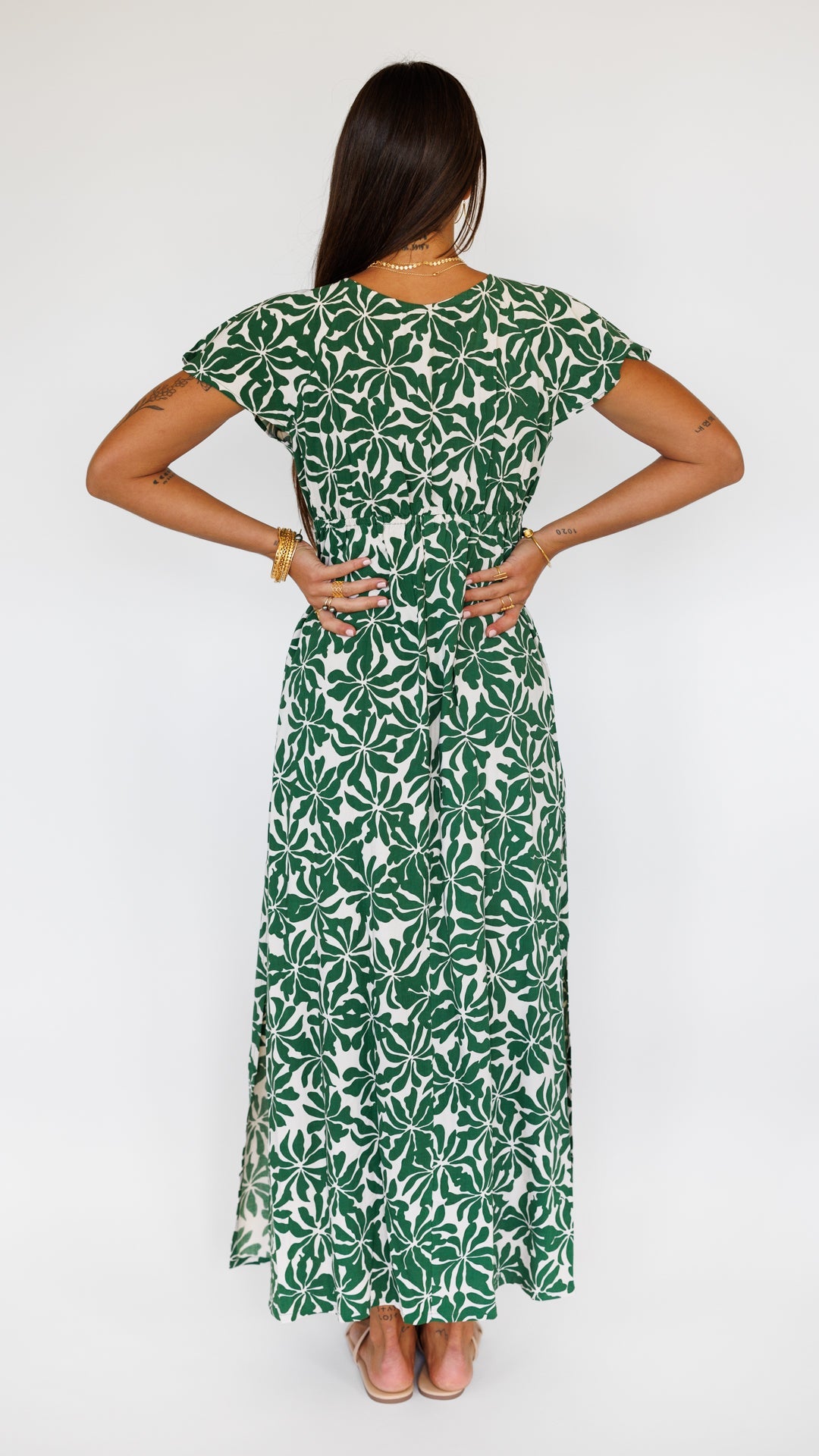 Leilani Dress / Aloha Forest Khush Clothing