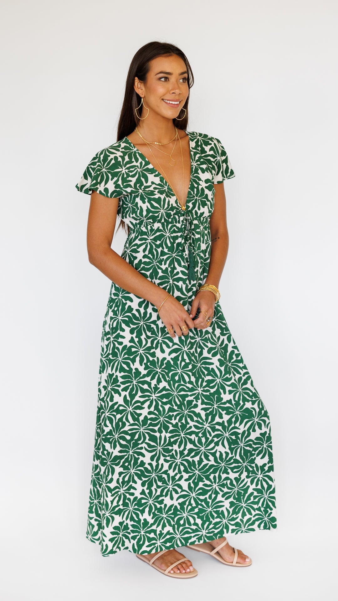 Leilani Dress / Aloha Forest Khush Clothing