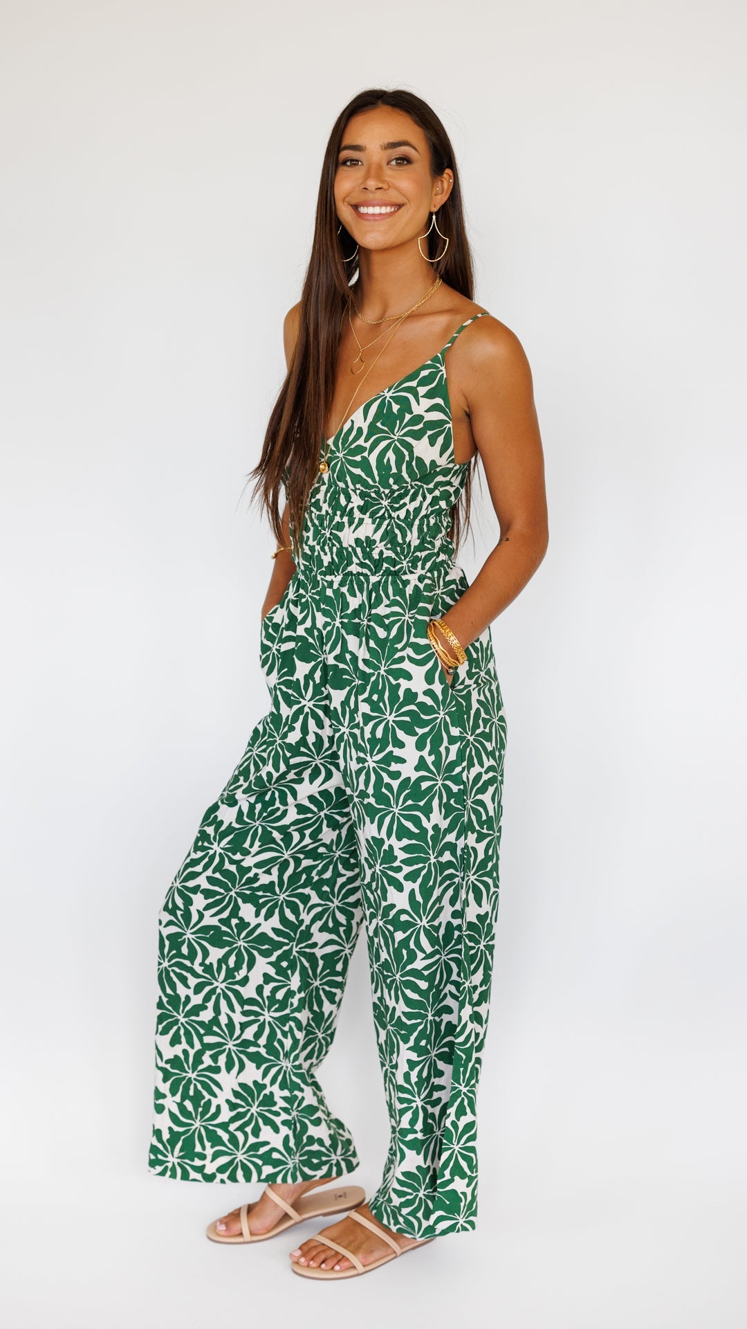 Opal Jumpsuit / Aloha Forest Khush Clothing