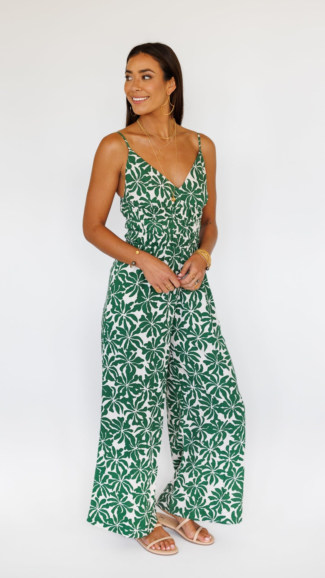 Opal Jumpsuit / Aloha Forest Khush Clothing