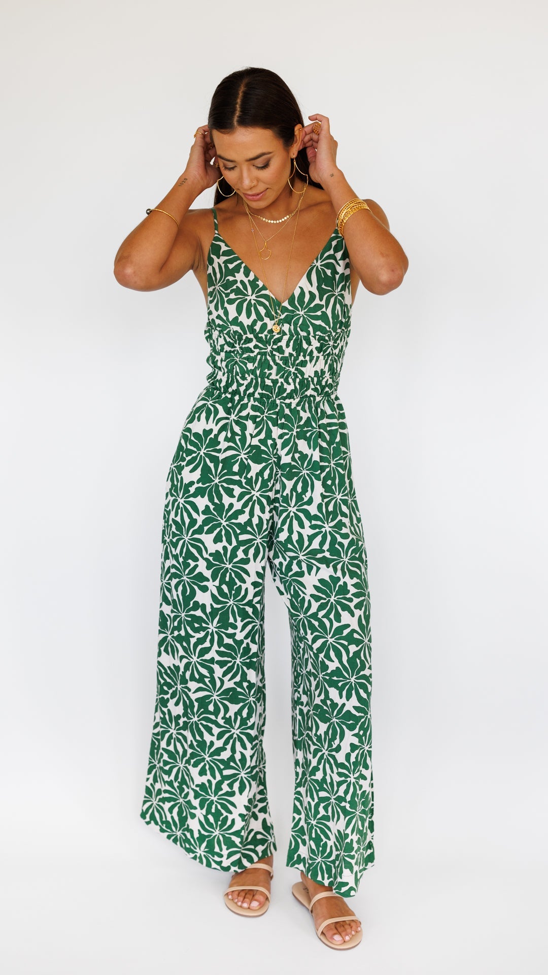 Opal Jumpsuit / Aloha Forest Khush Clothing