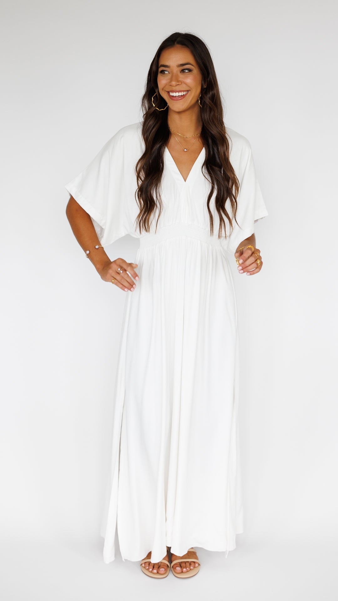 Poppy Dress / Off White