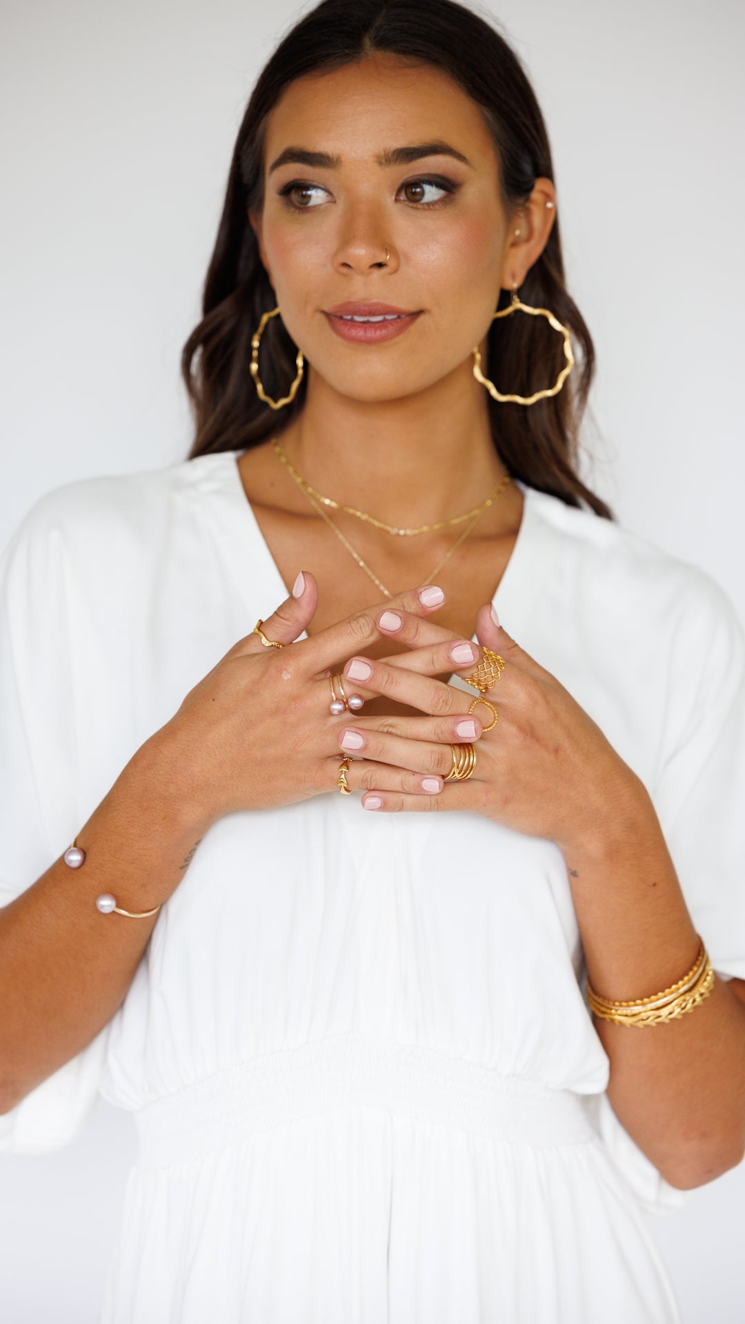 Poppy Dress / Off White Khush Clothing