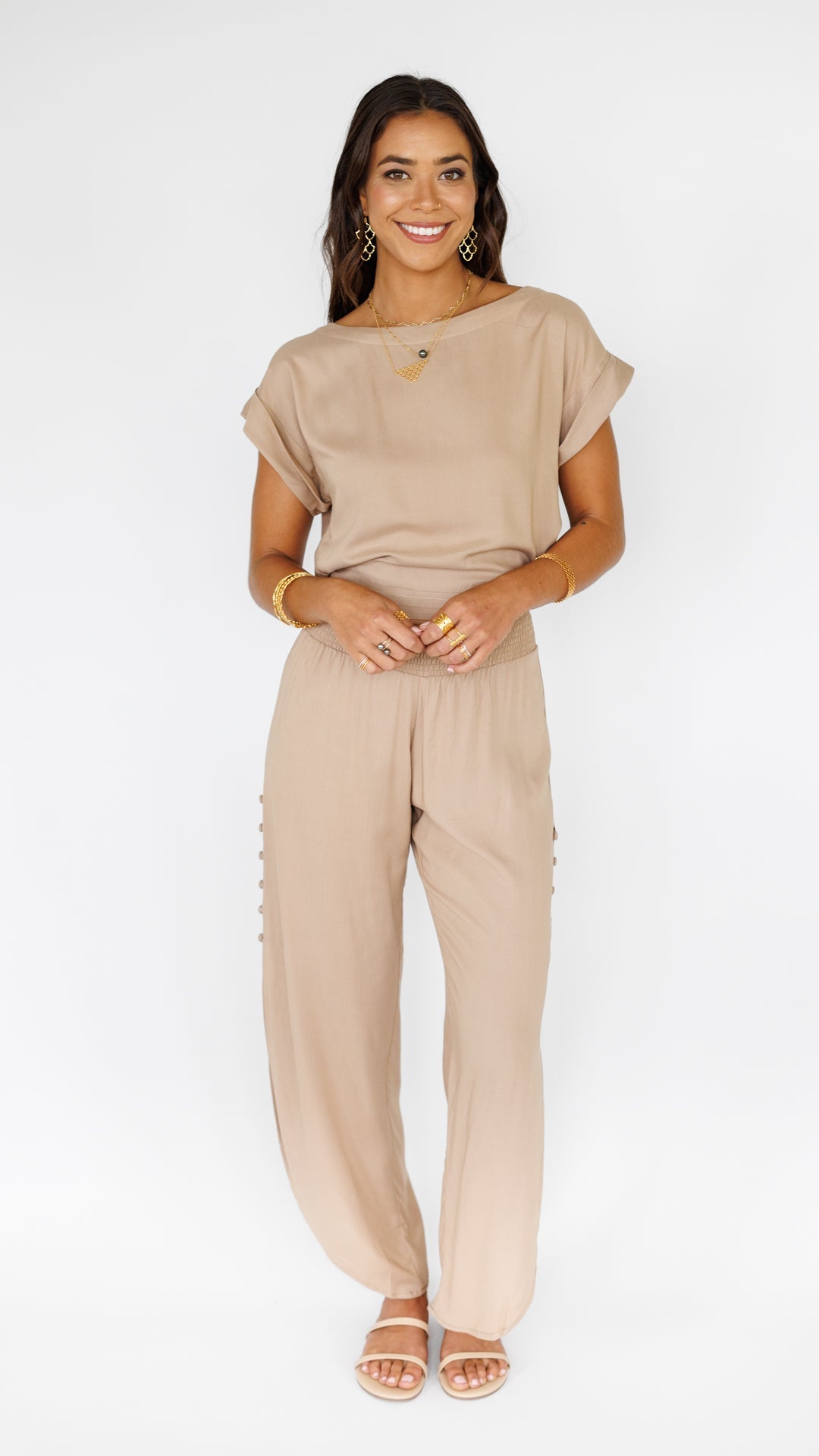 Mareva Top / Latte Khush Clothing