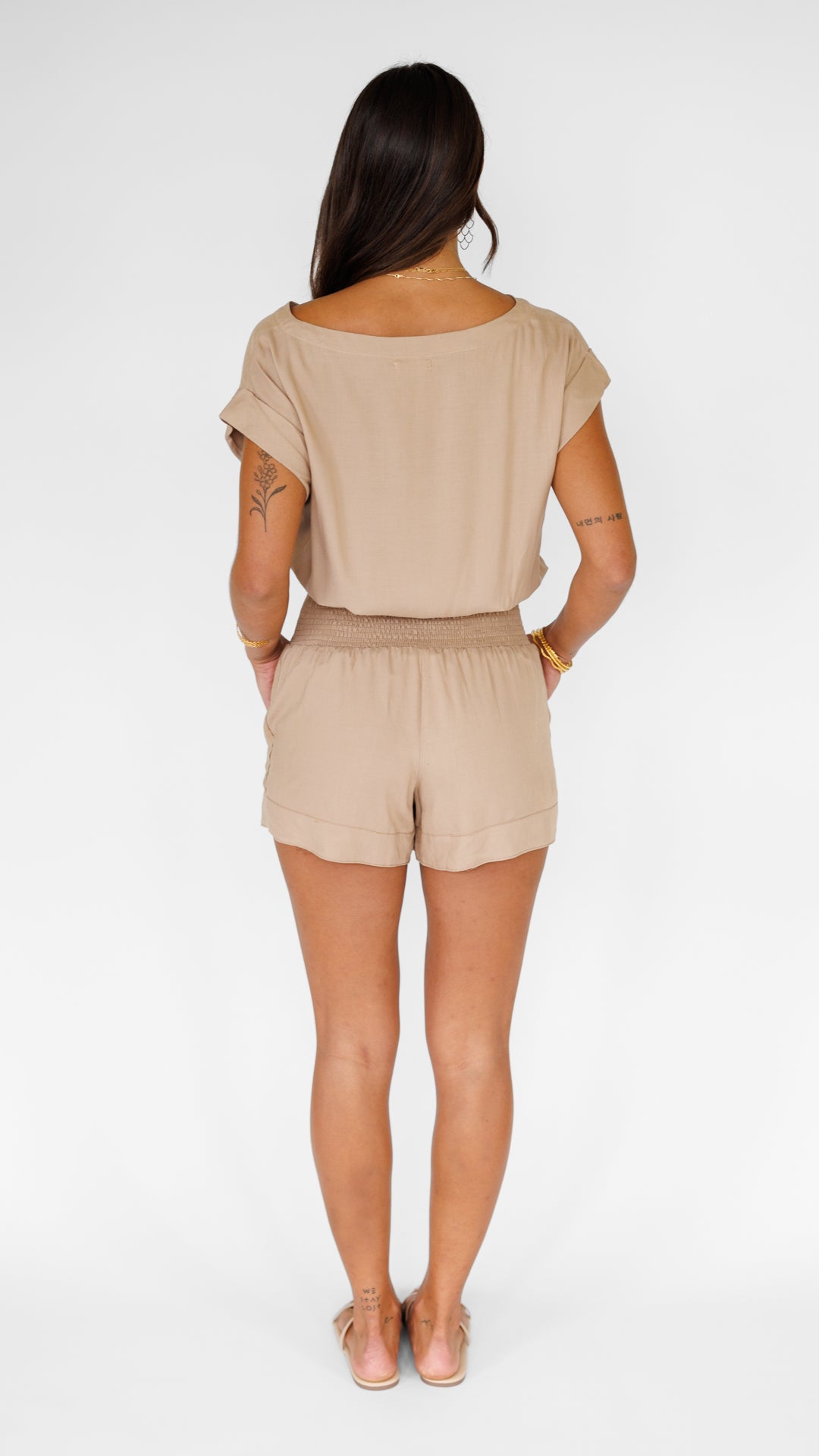 Mar Shorts / Latte Khush Clothing