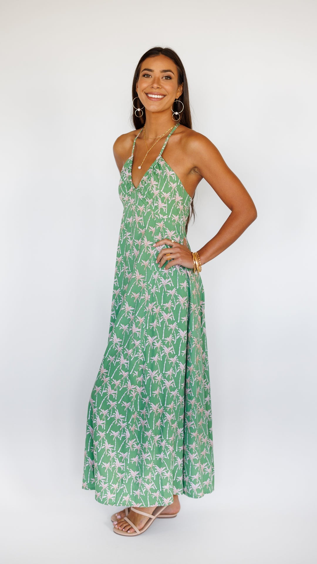 Larch Dress / Palm Peppermint Khush Clothing