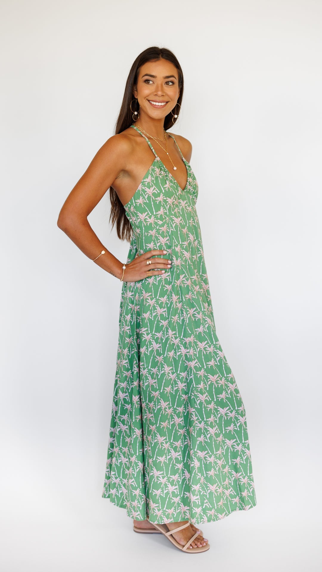 Larch Dress / Palm Peppermint Khush Clothing