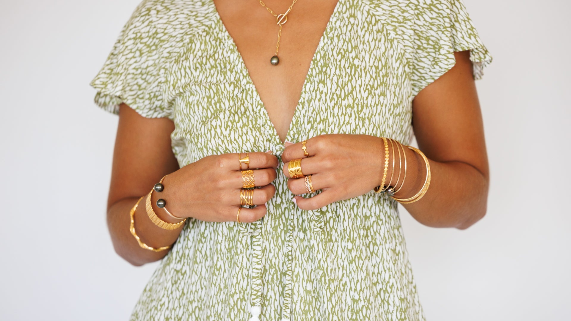 Leilani Dress / Mamba Moss Khush Clothing