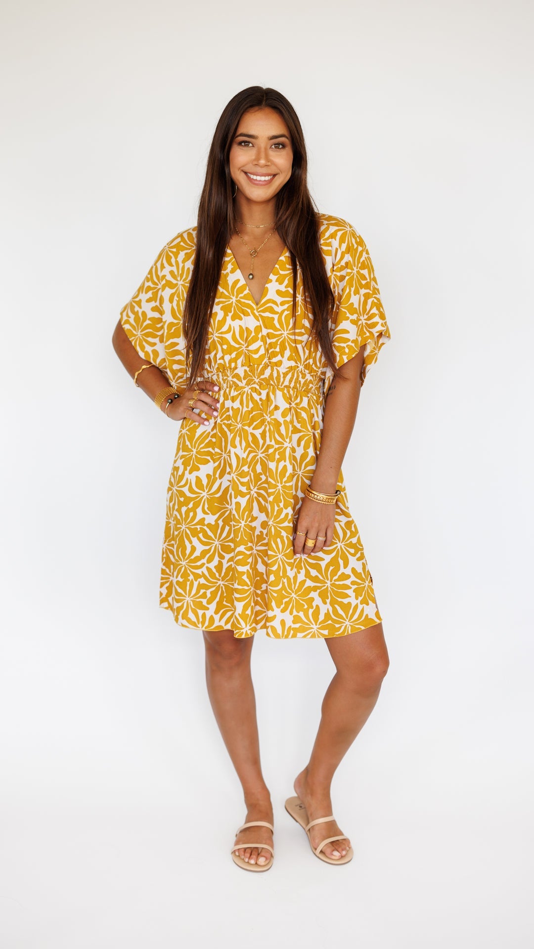 Flynn Dress / Aloha Sunset Khush Clothing
