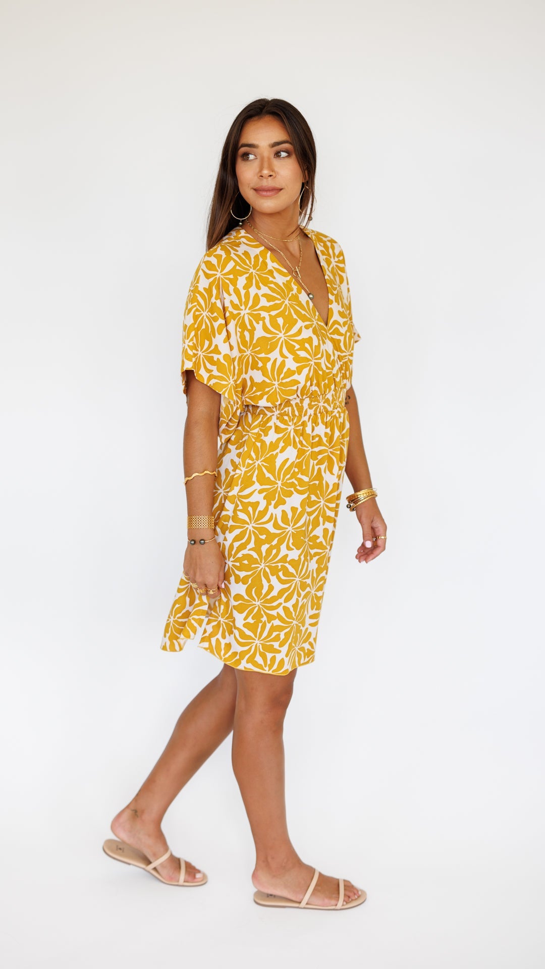 Flynn Dress / Aloha Sunset Khush Clothing