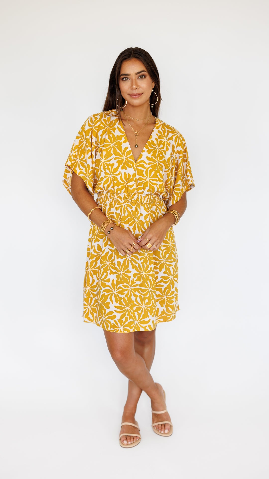 Flynn Dress / Aloha Sunset Khush Clothing