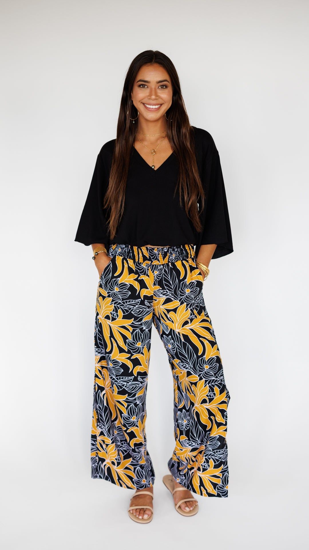 Kiely Top / Solid Black Khush Clothing