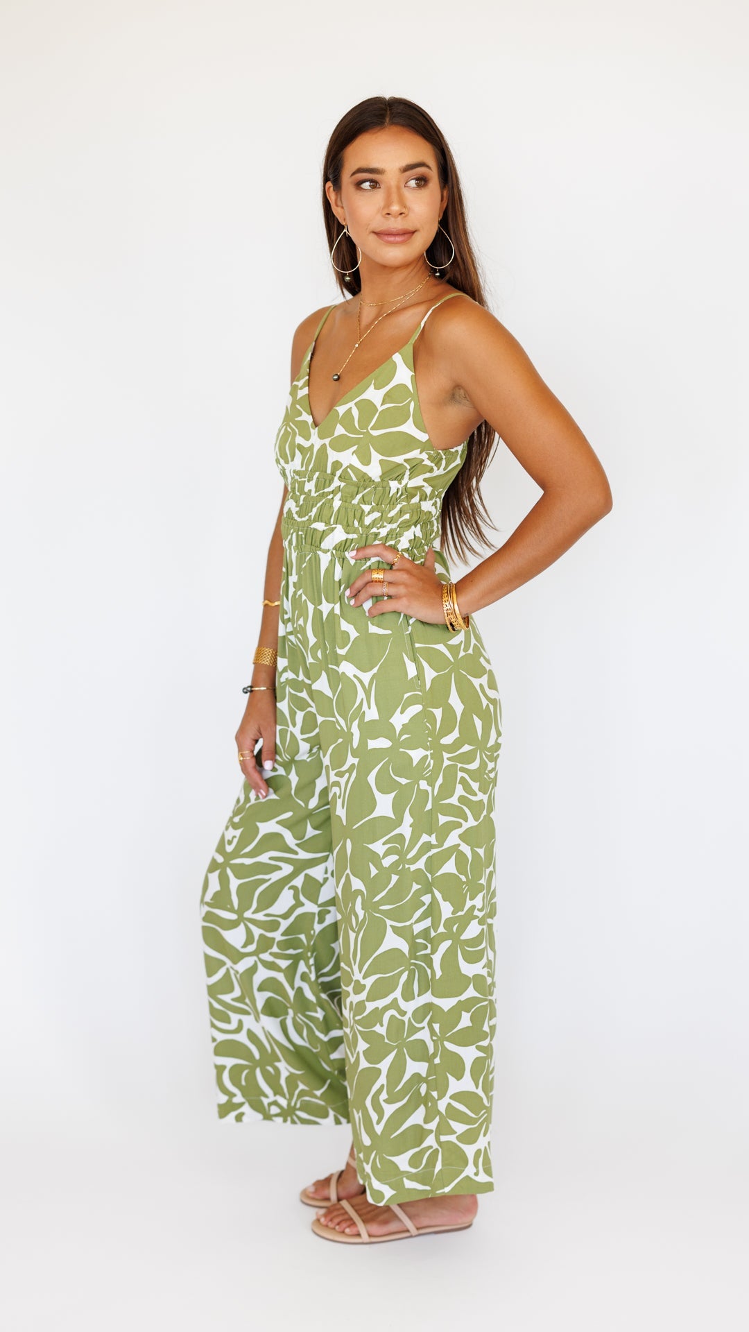 Opal Jumpsuit / Honolulu Ti Khush Clothing
