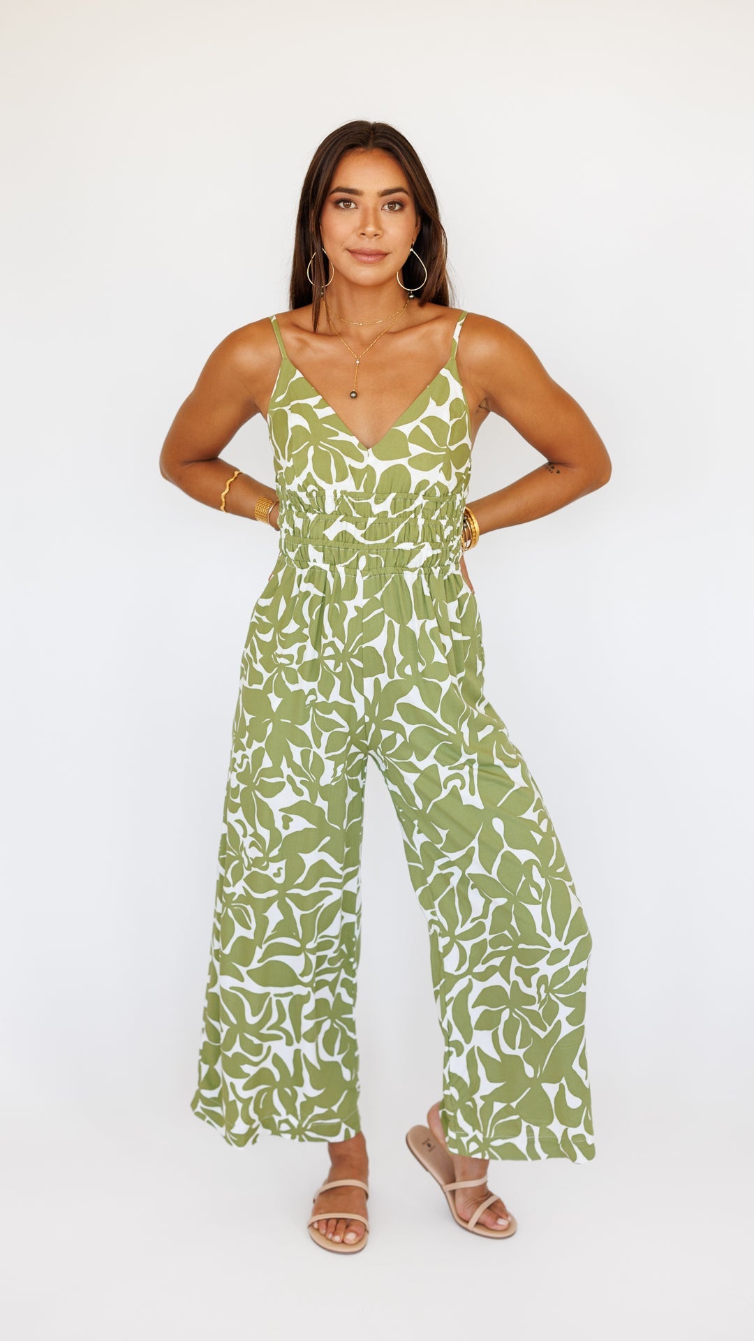 Opal Jumpsuit / Honolulu Ti Khush Clothing