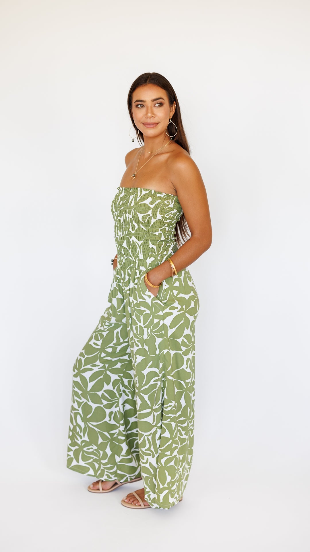 Lawai Jumpsuit / Honolulu Ti Khush Clothing