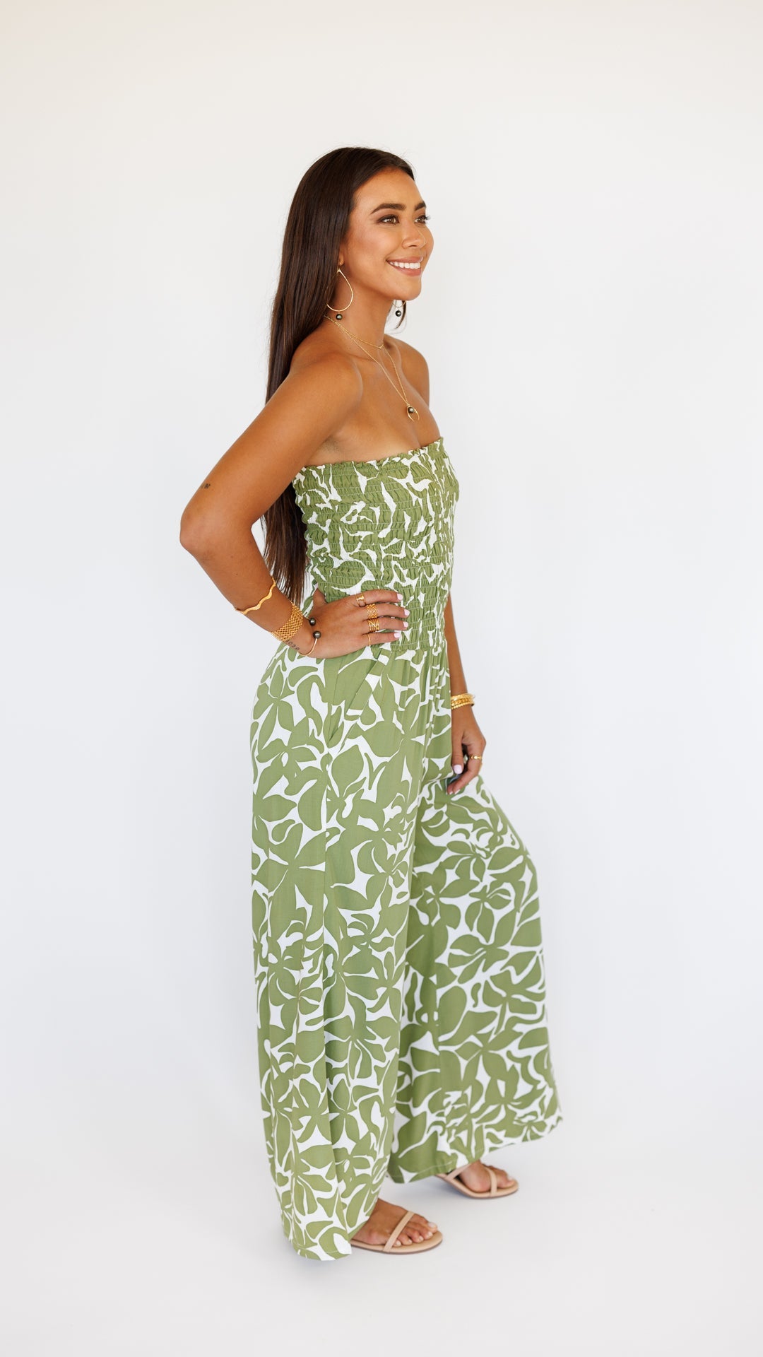 Lawai Jumpsuit / Honolulu Ti Khush Clothing