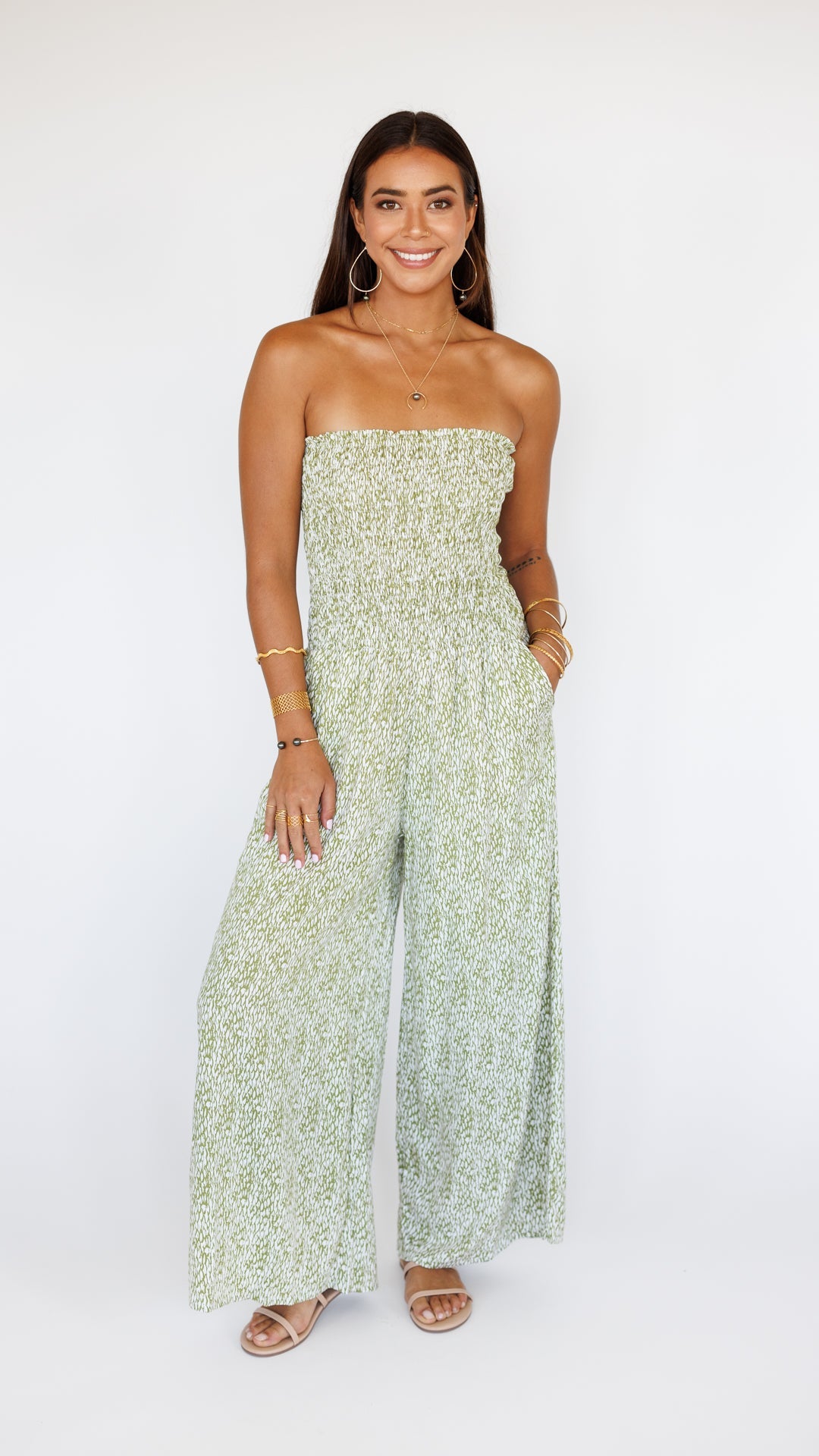 Lawai Jumpsuit / Mamba Moss Khush Clothing