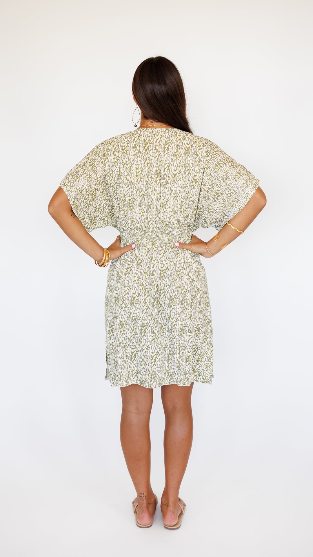 Flynn Dress / Mamba Moss Khush Clothing