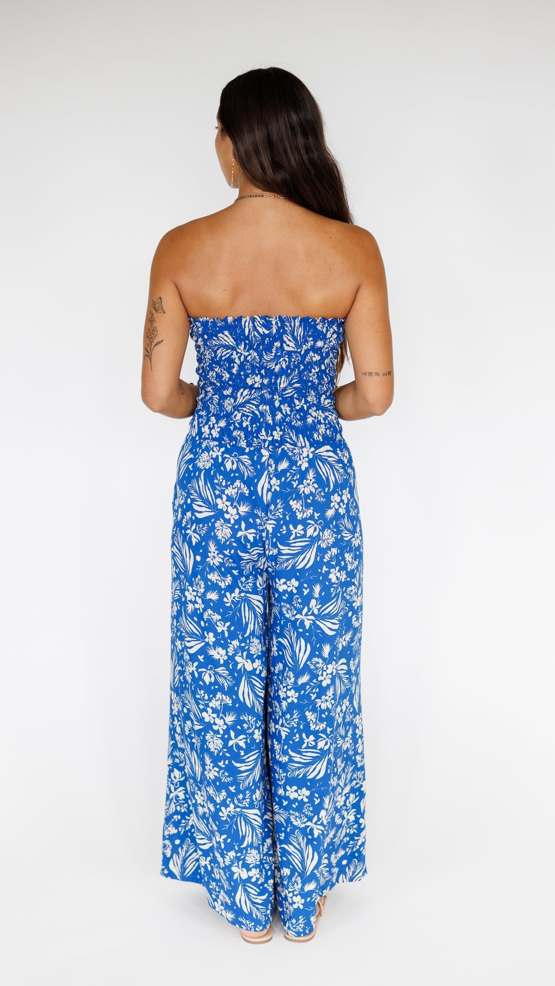 Lawai Jumpsuit / Hula Sapphire Khush Clothing