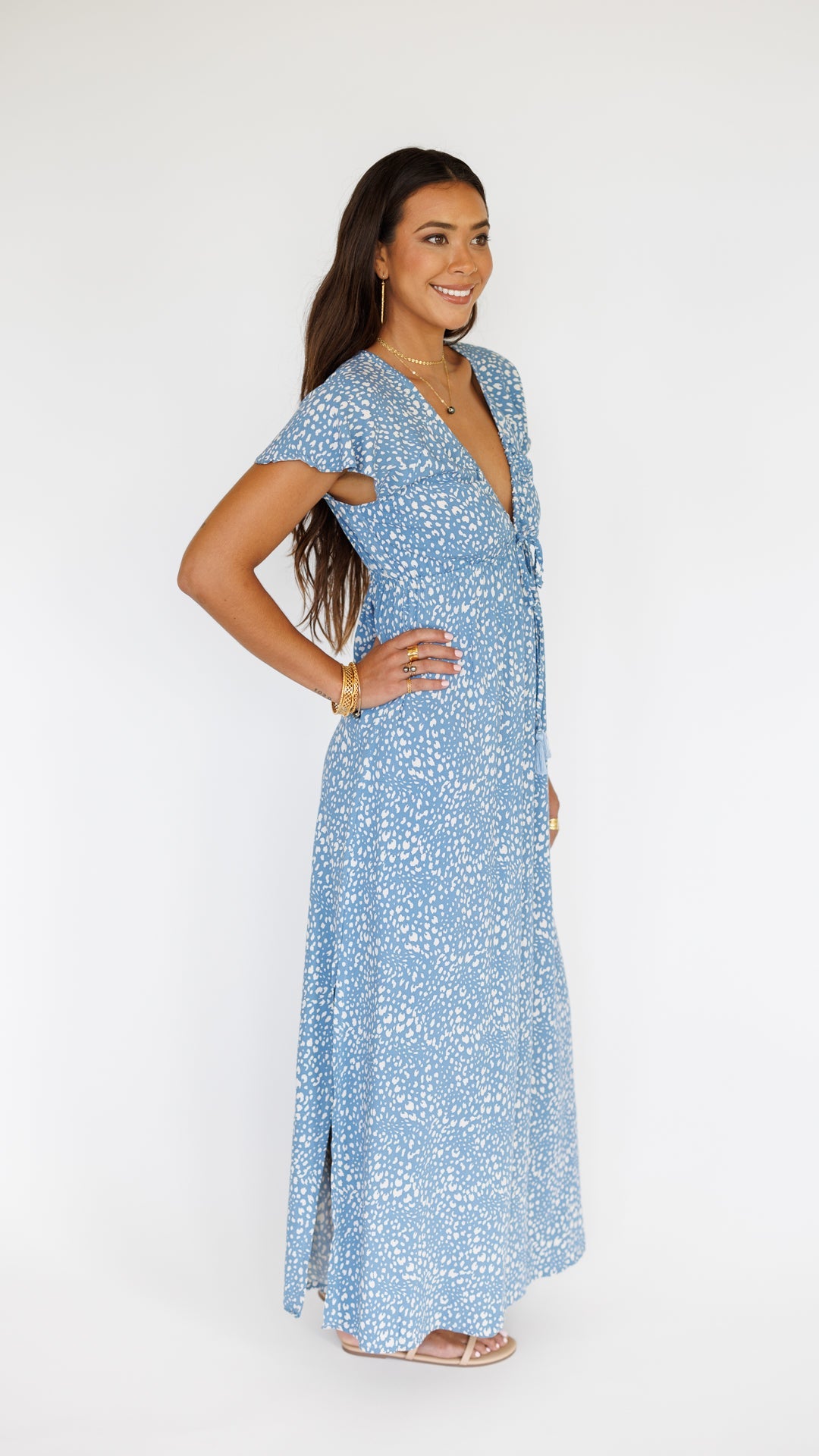 Leilani Dress / Speckled Sky Khush Clothing