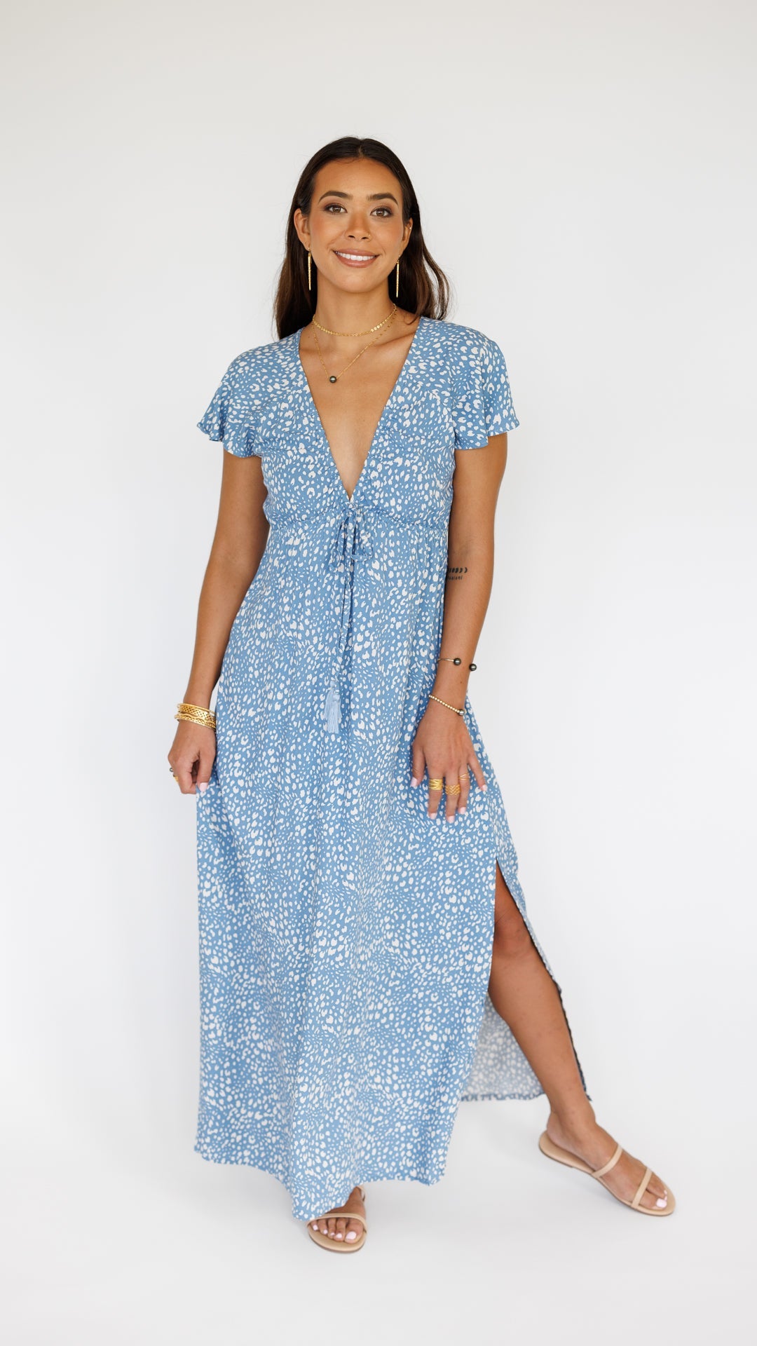 Leilani Dress / Speckled Sky Khush Clothing