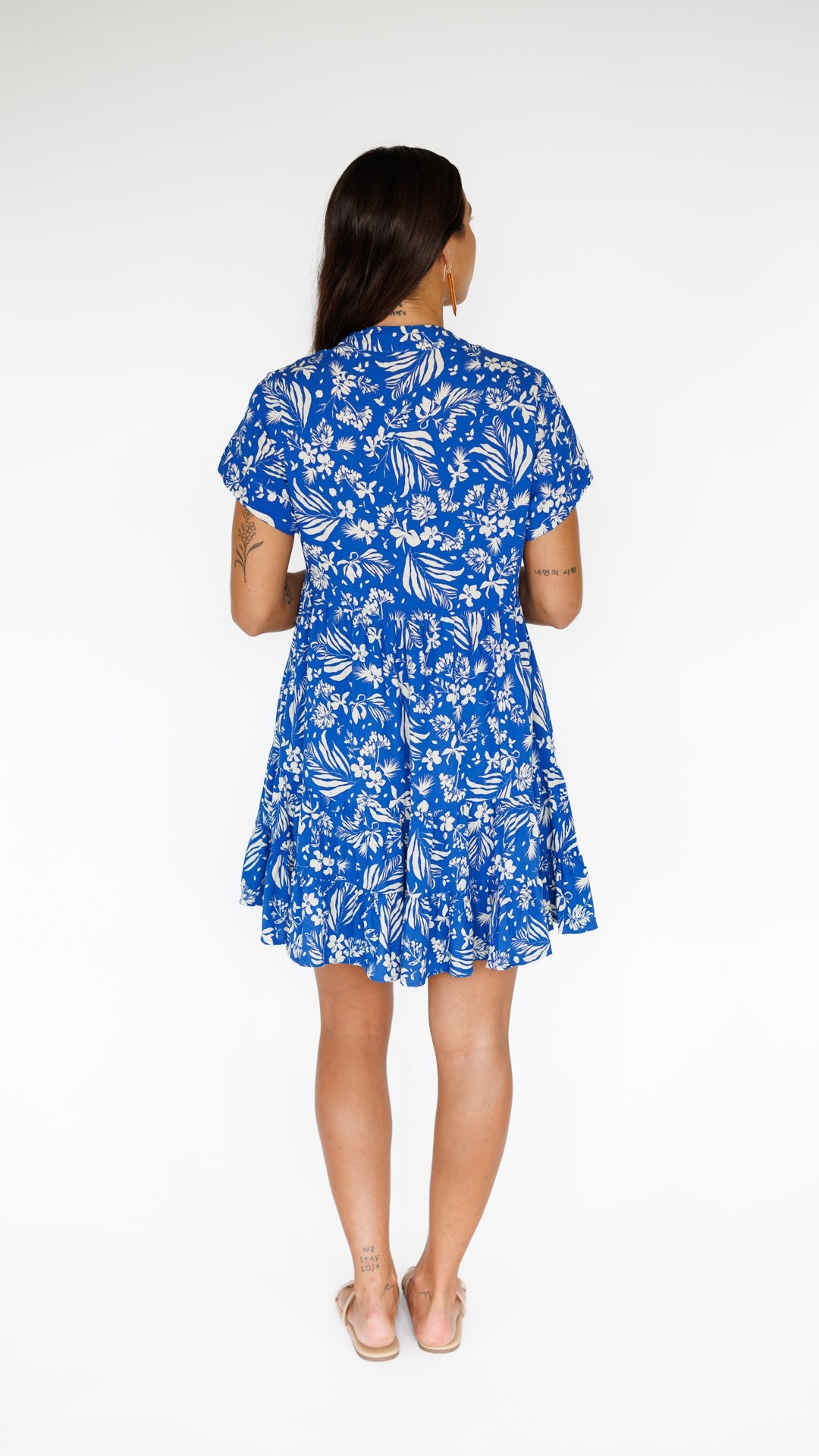 Heinui Dress / Hula Sapphire Khush Clothing