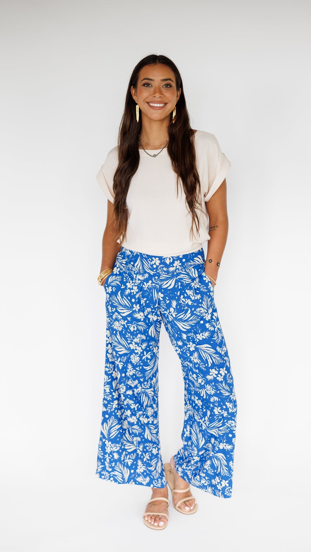 Johanna Pant / Hula Sapphire Khush Clothing