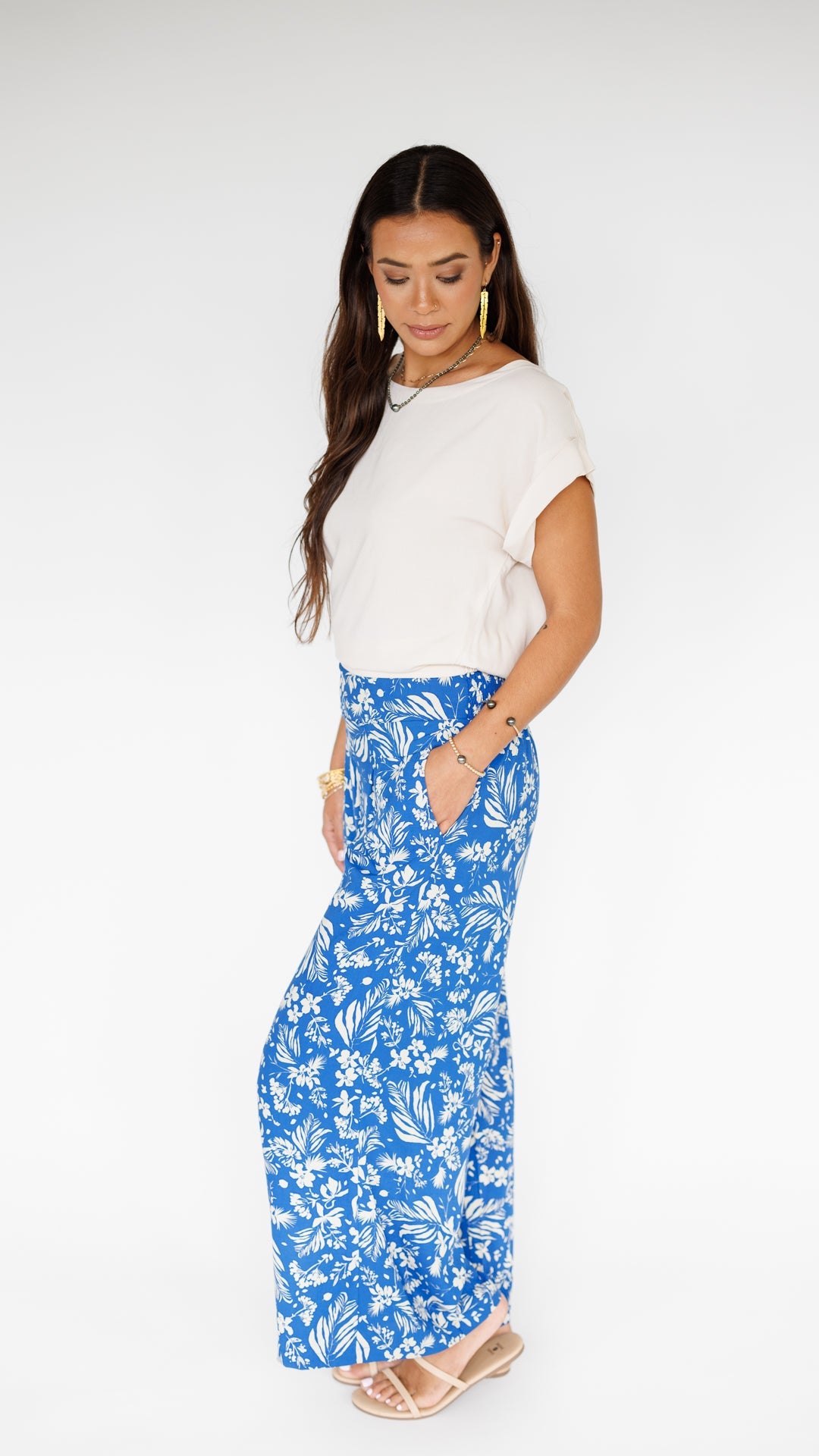 Johanna Pant / Hula Sapphire Khush Clothing