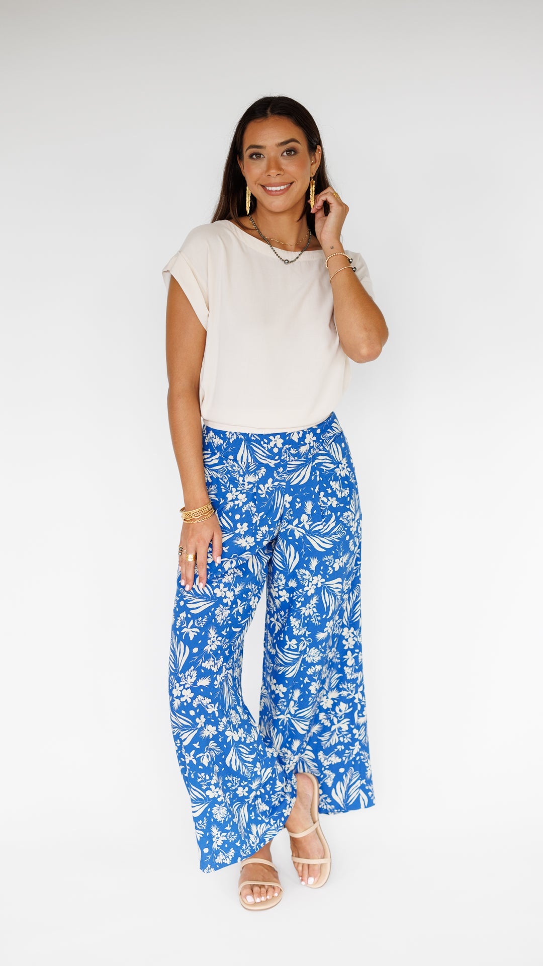 Johanna Pant / Hula Sapphire Khush Clothing
