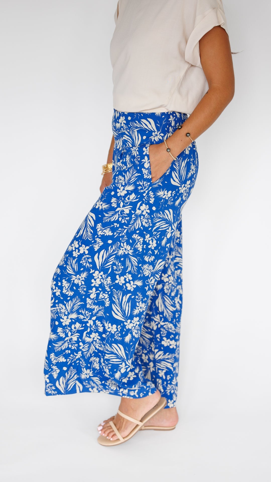 Johanna Pant / Hula Sapphire Khush Clothing
