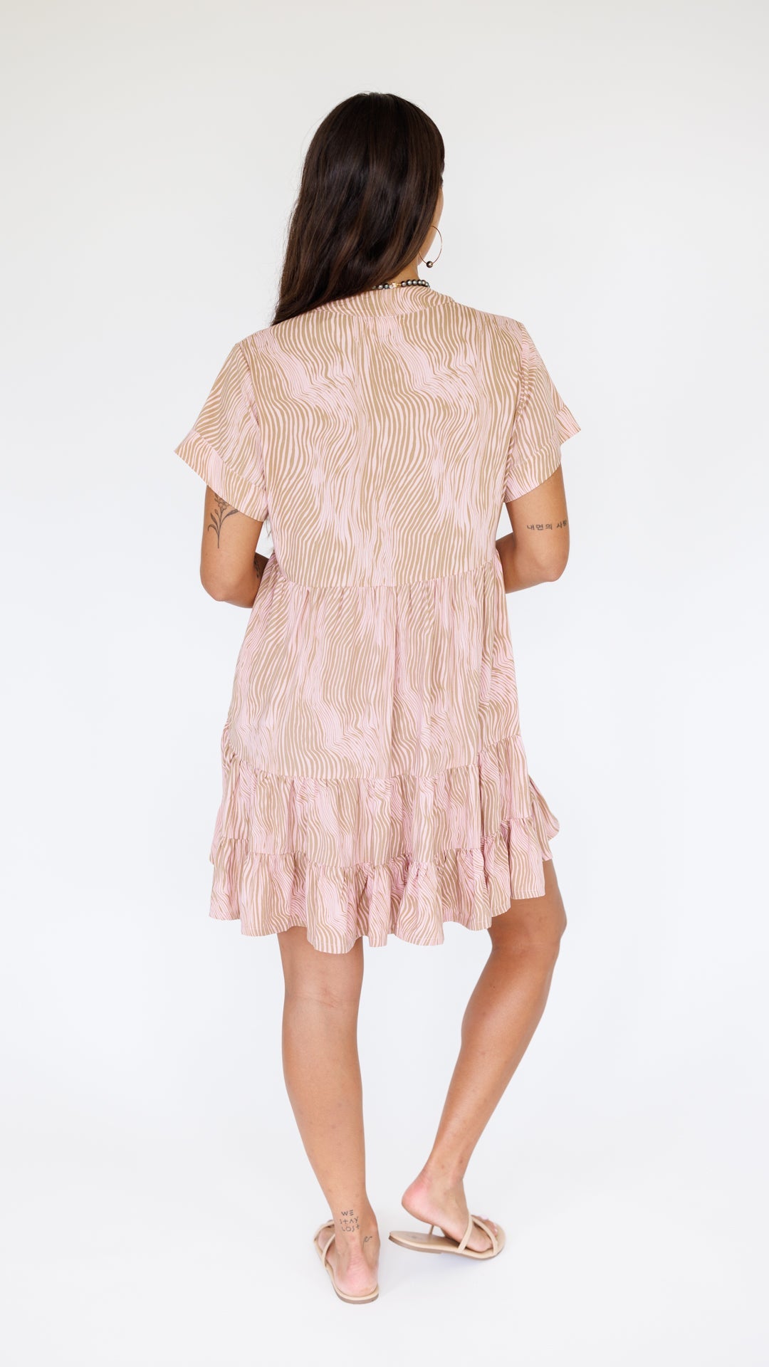 Heinui Dress / Wavy Blush Khush Clothing