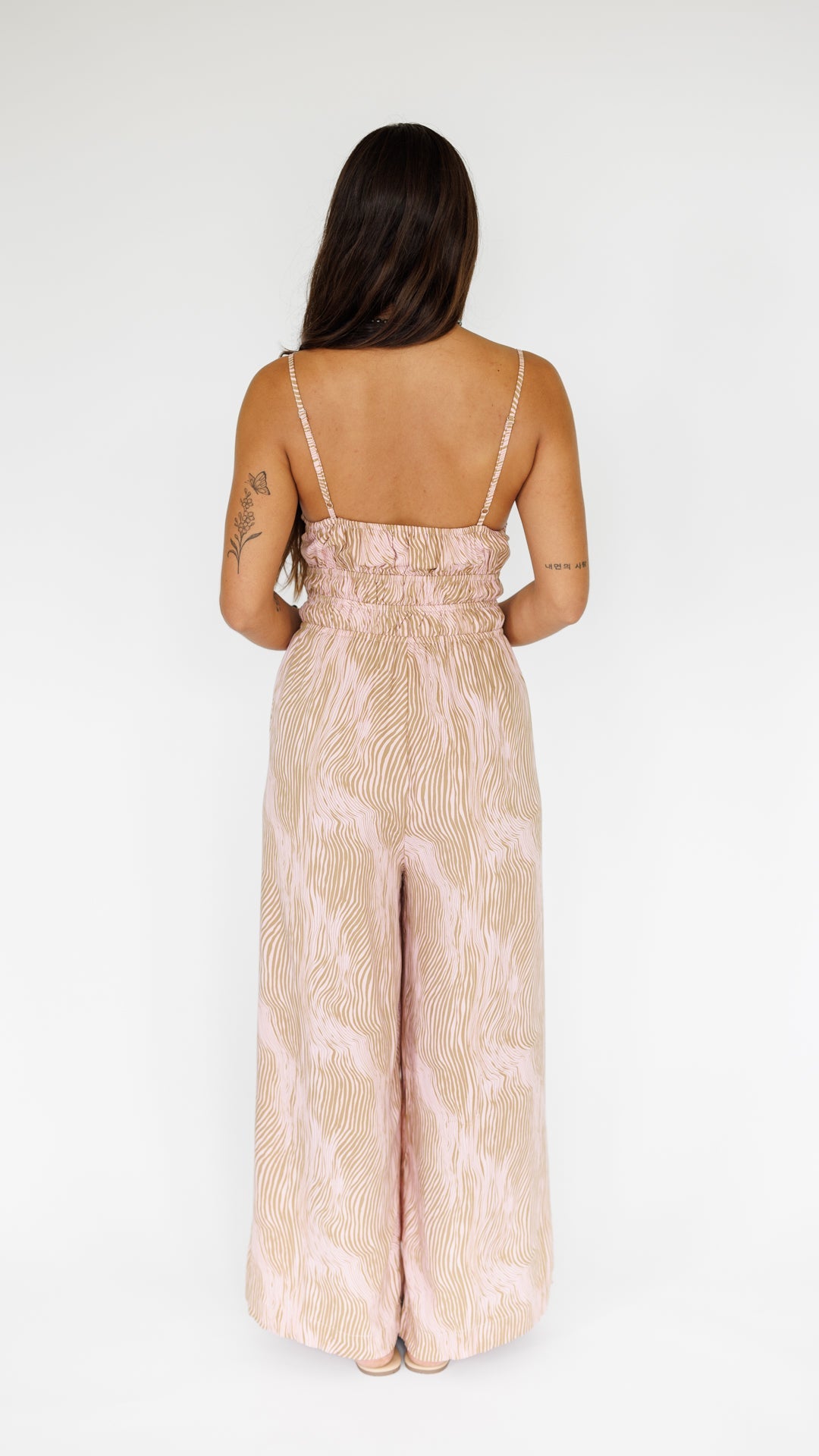 Opal Jumpsuit / Wavy Blush Khush Clothing