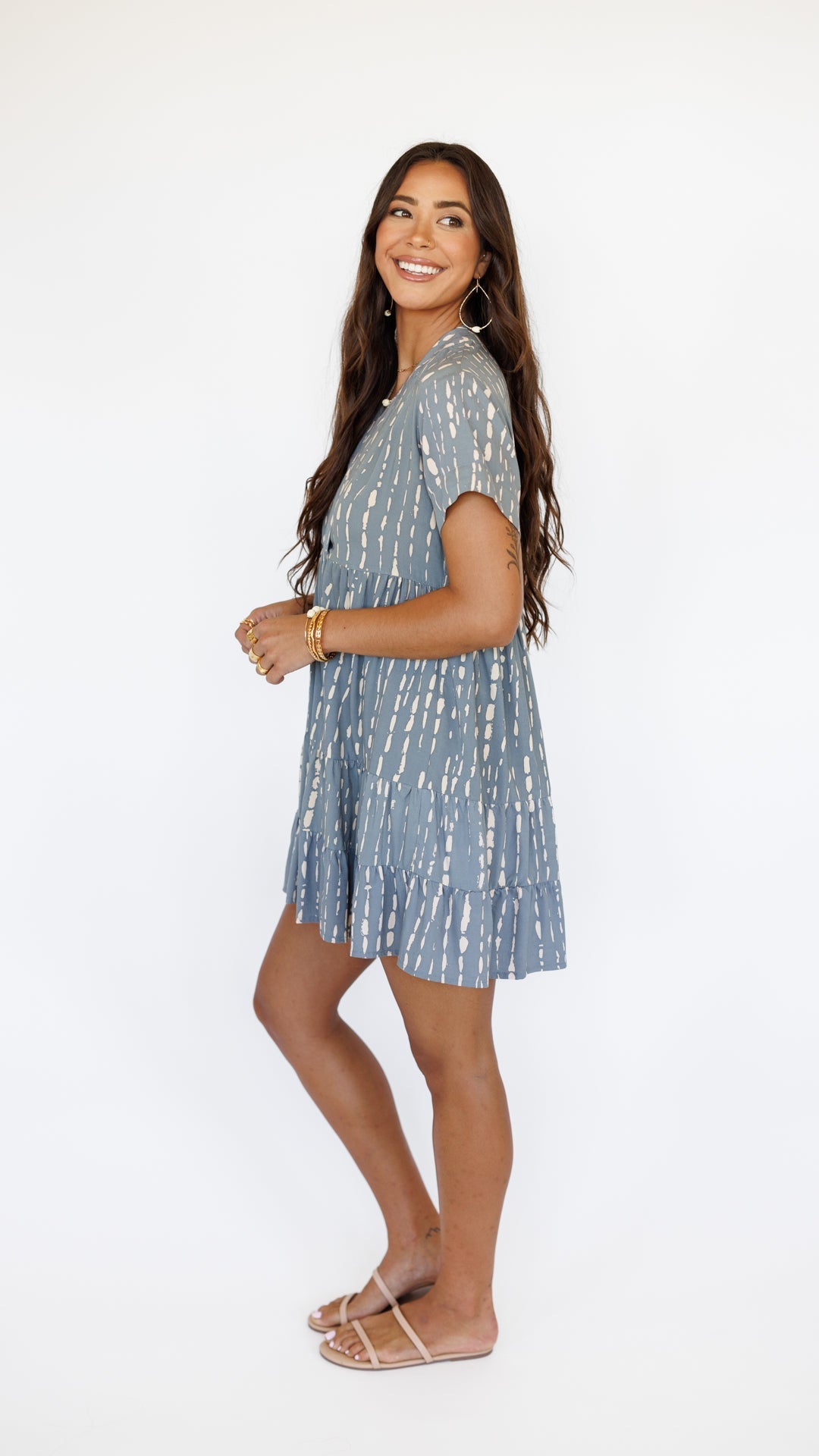 Heinui Dress / Current Grey Khush Clothing