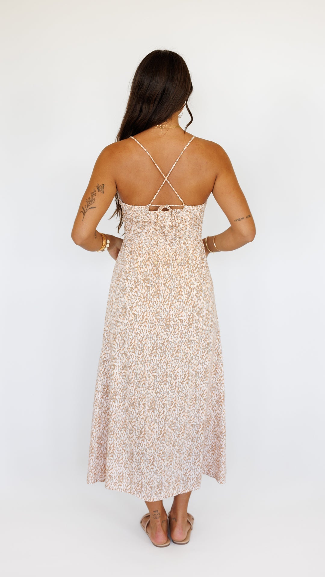 Lorena Dress / Mamba Toffee Khush Clothing