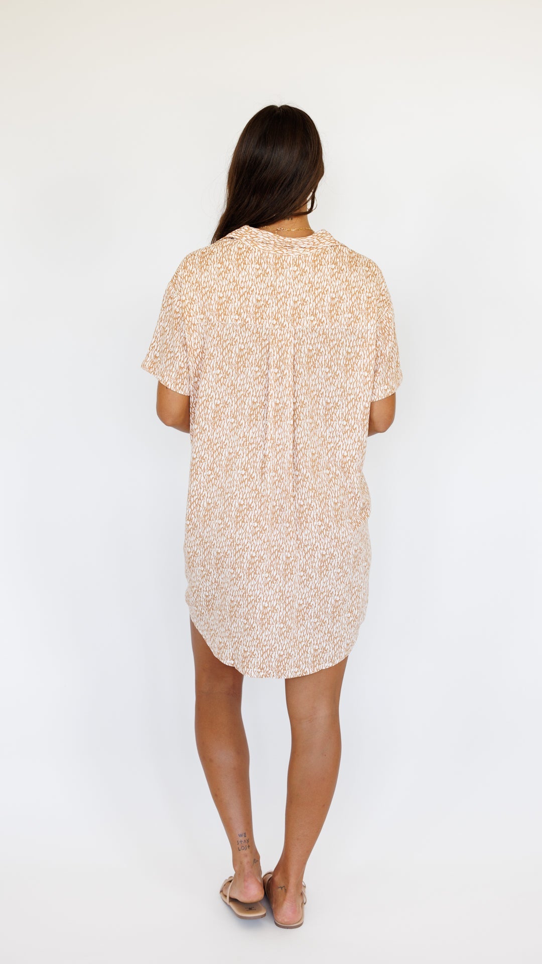 Maui Shirt Dress / Mamba Toffee Khush Clothing