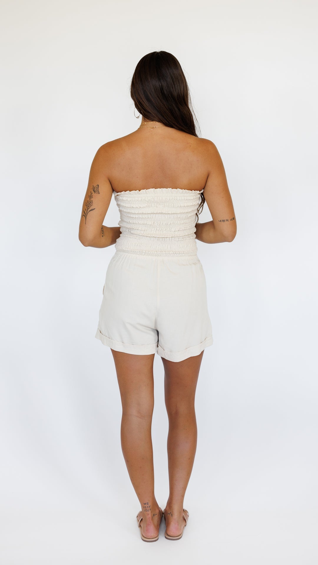 Kamea Romper / Creamy Khush Clothing
