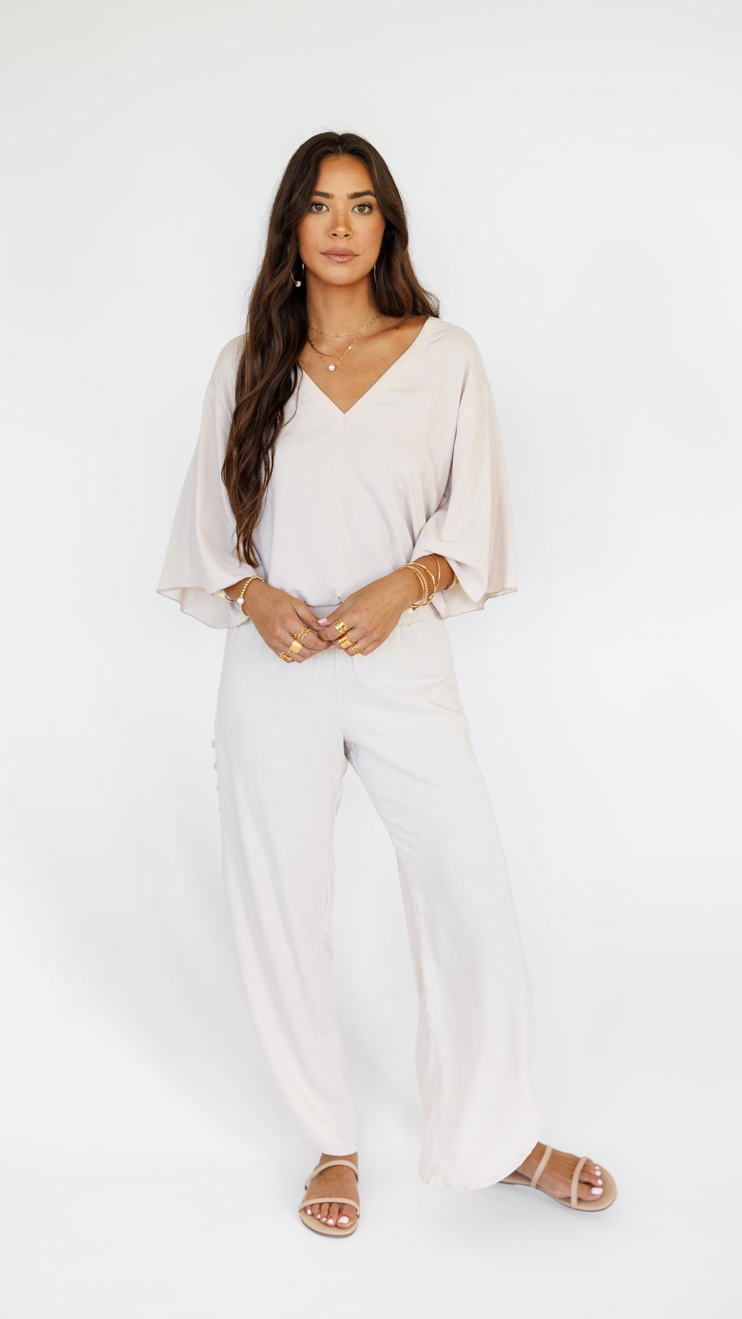 Kiely Top / Creamy Khush Clothing