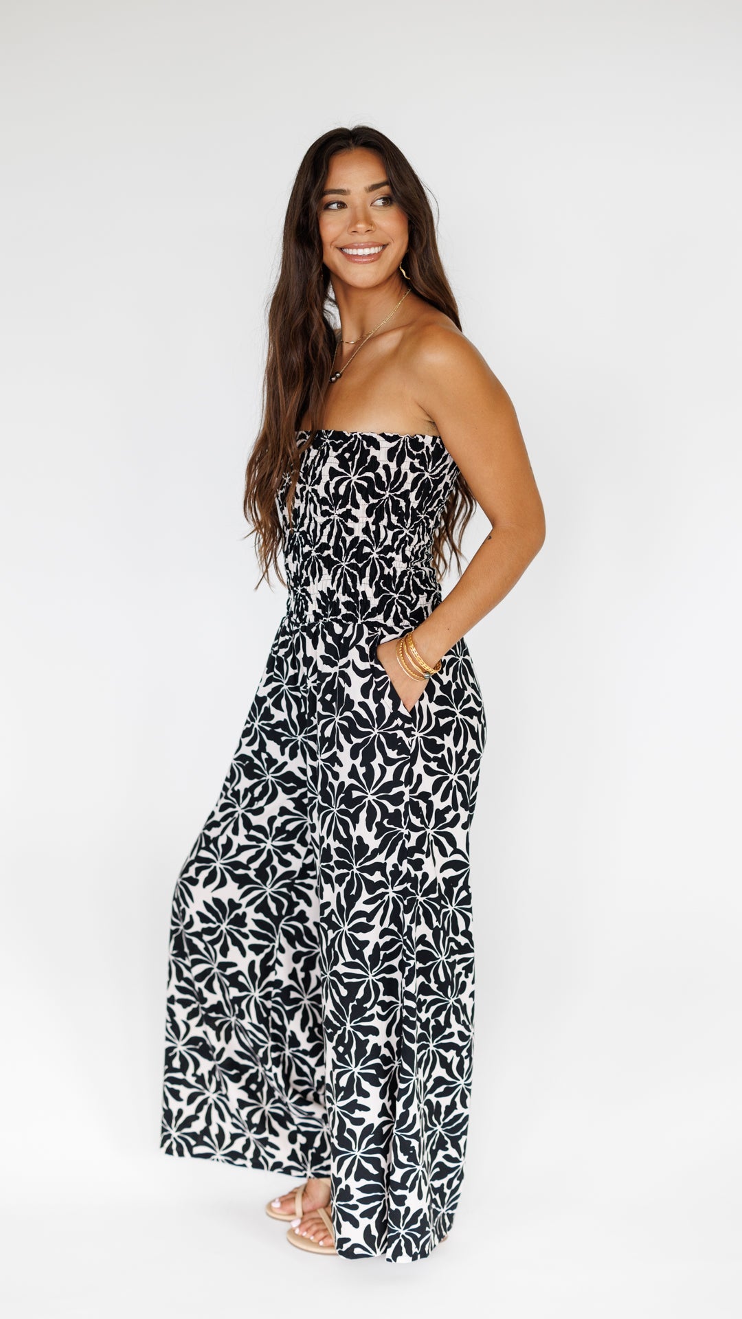 Lawai Jumpsuit / Aloha Black Khush Clothing