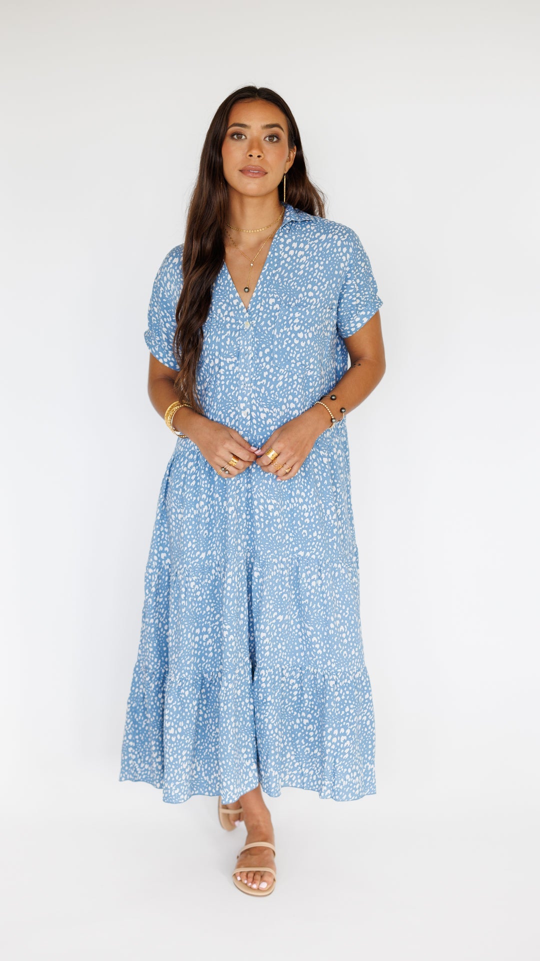 Stella Dress / Speckled Sky Khush Clothing