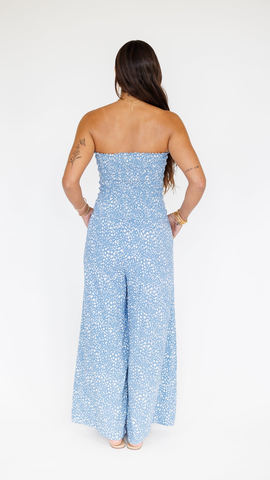 Lawai Jumpsuit / Speckled Sky Khush Clothing