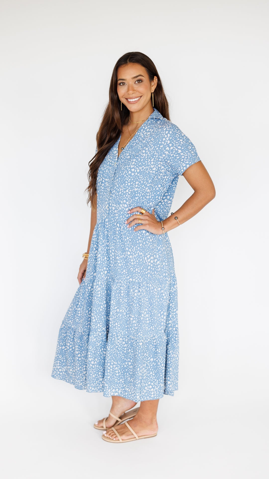 Stella Dress / Speckled Sky Khush Clothing