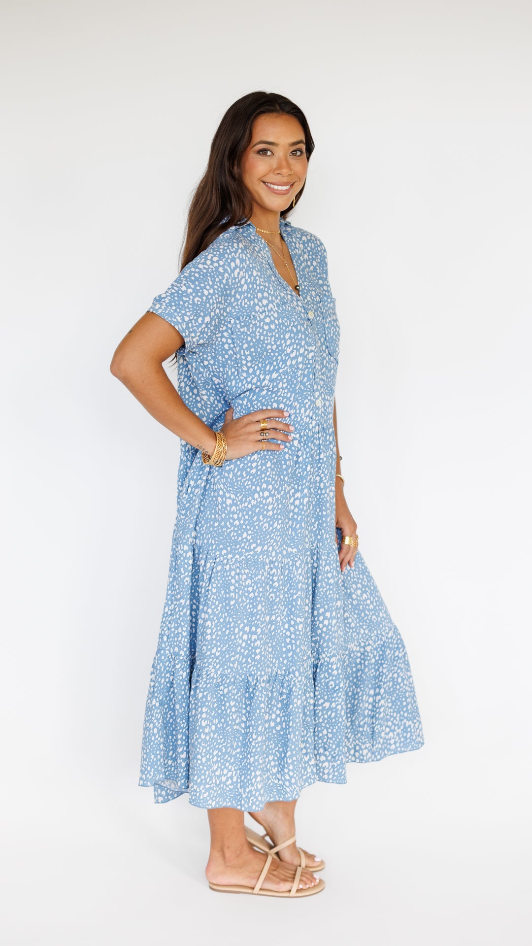Stella Dress / Speckled Sky Khush Clothing