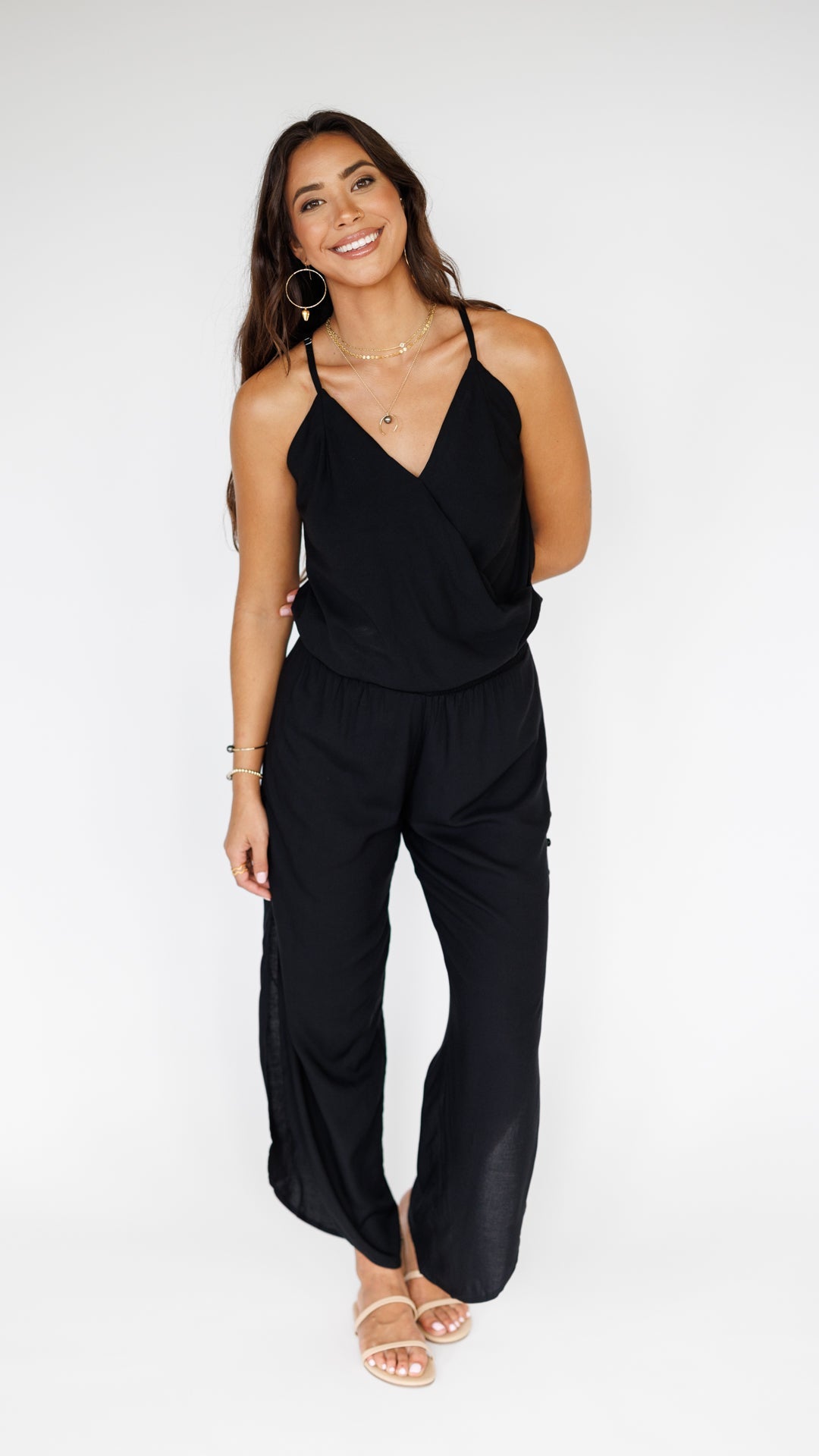 Lanis Top / Solid Black Khush Clothing